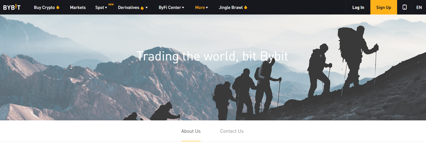 Bybit 암호화폐 파생상품 거래 플랫폼 Bybit 암호화폐 파생상품 거래 플랫폼