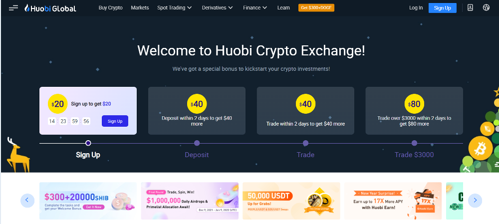 Huobi Global 암호화폐 파생상품 거래 플랫폼 Huobi Global 암호화폐 파생상품 거래 플랫폼
